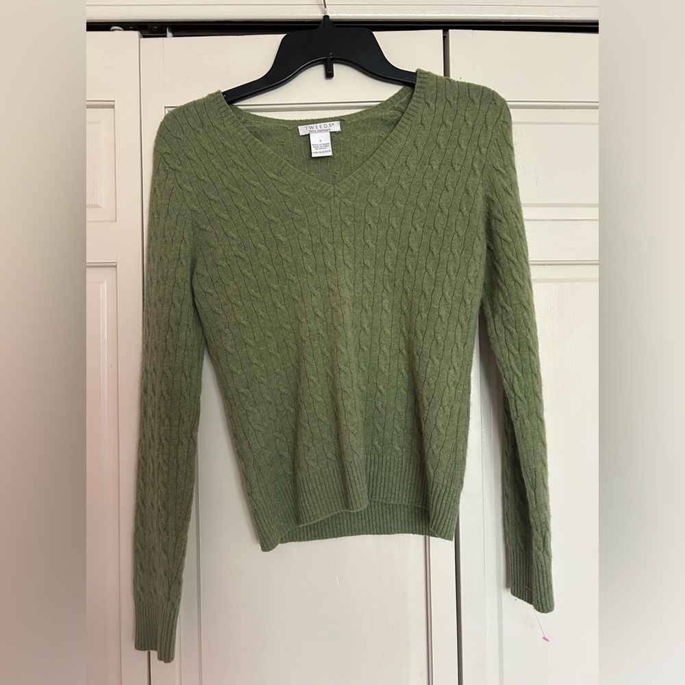 Cashmere Green sweater